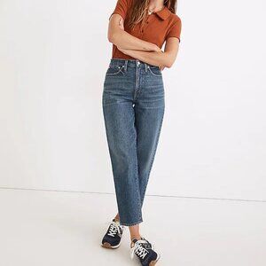 Madewell's Soft Barrel High Rise Balloon Jeans in Corson Wash Size 28